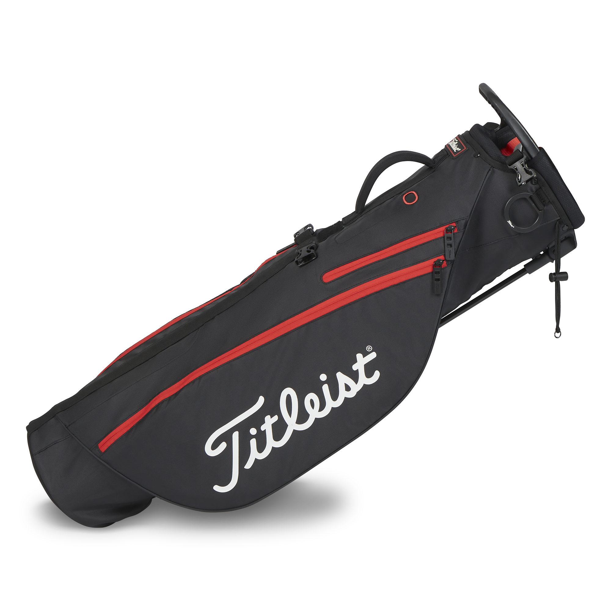 Titleist Premium Carry Bag 2023 Schwarz/Rot