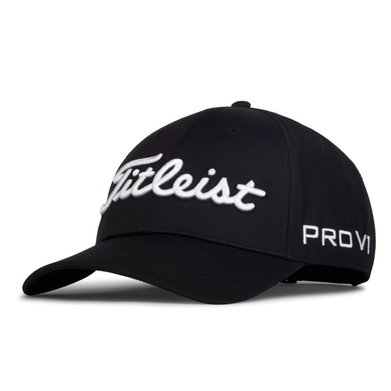 Titleist Tour Performance Cap Schwarz/Weiss