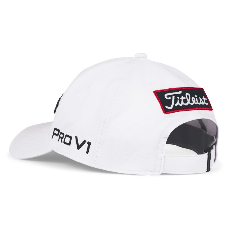 Alternative view of Titleist Tour Performance Cap Weiss/Schwarz
