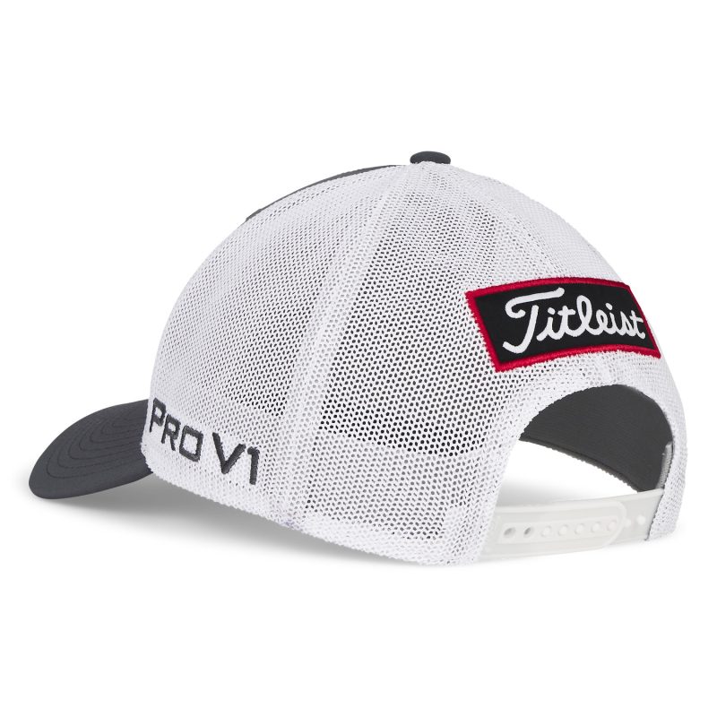 Alternative view of Titleist Tour Performance Mesh Cap 25 Anthrazit/Weiss