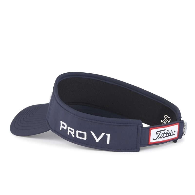 Alternative view of Titleist Tour Performance Visor 25 Navy/Weiss