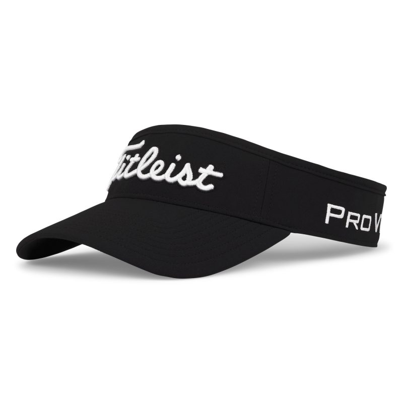 Titleist Tour Performance Visor 25 Schwarz/Weiss