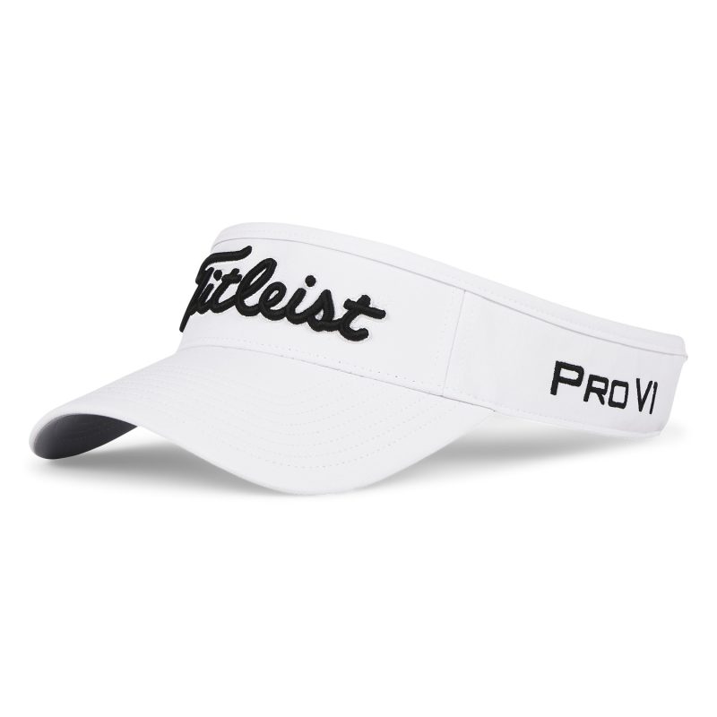 Titleist Tour Performance Visor 25 Weiss/Schwarz