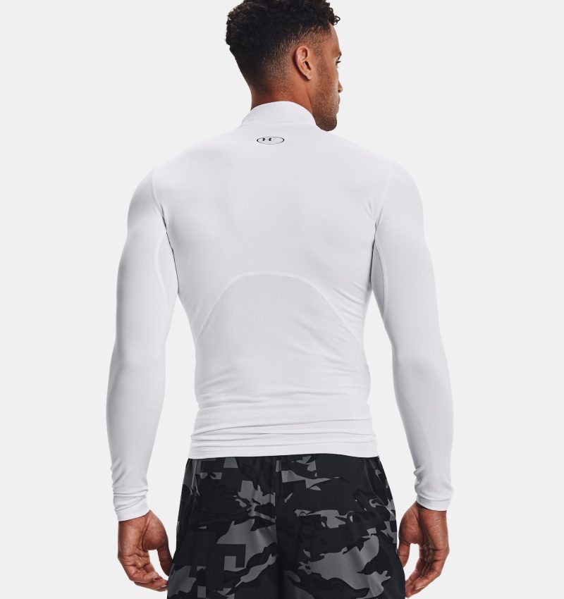 Alternative view of Under Armour ColdGear® Compression Mock Herren Weiss
