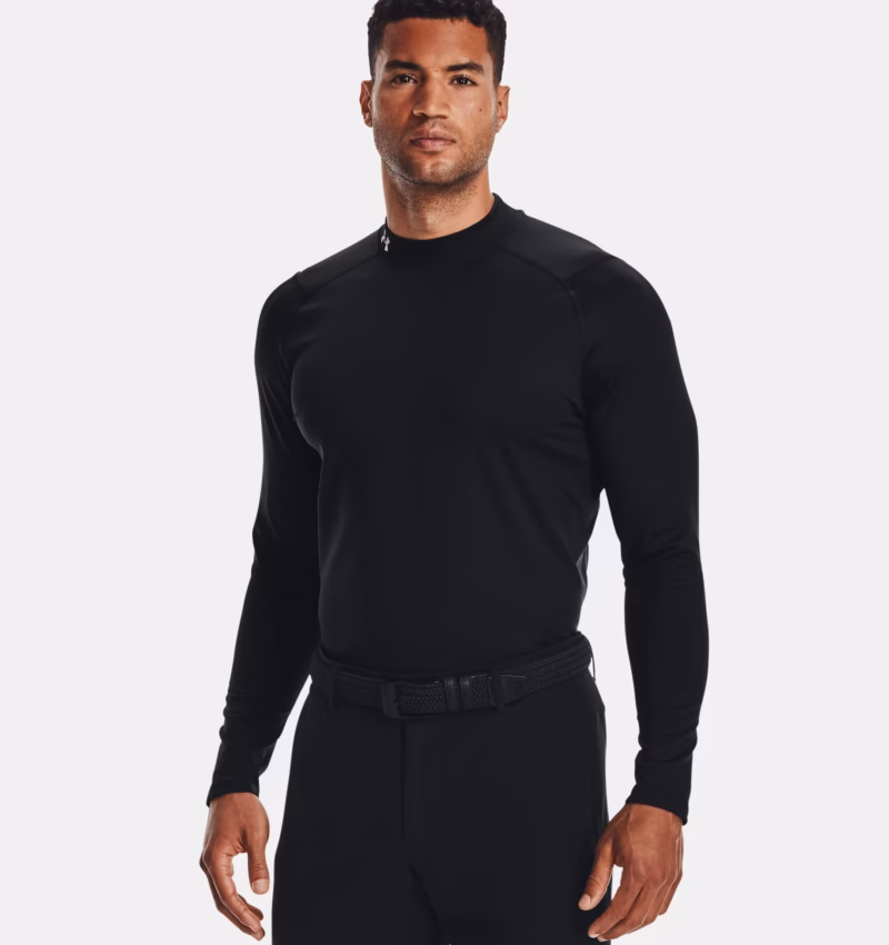 Alternative view of Under Armour ColdGear® Compression Mock Herren Schwarz