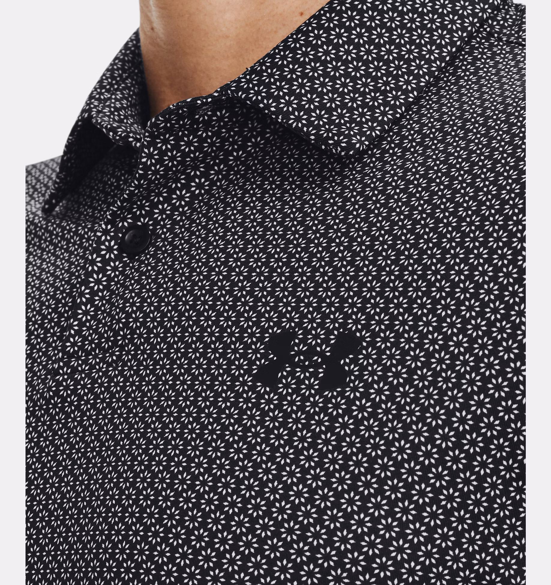 UNDER ARMOUR T2G Printed Polo für Herren Navy/Weiß – Bild 4