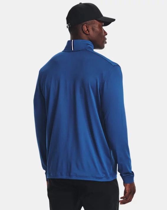 Under Armour Playoff Langarmshirt mit 1/4 Zip Herren Navy – Bild 4