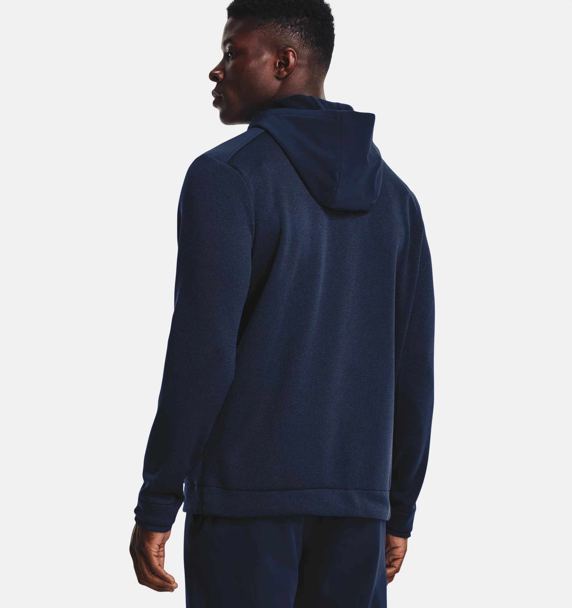 Under Armour Storm SweaterFleece Hoodie Herren Navy – Bild 2