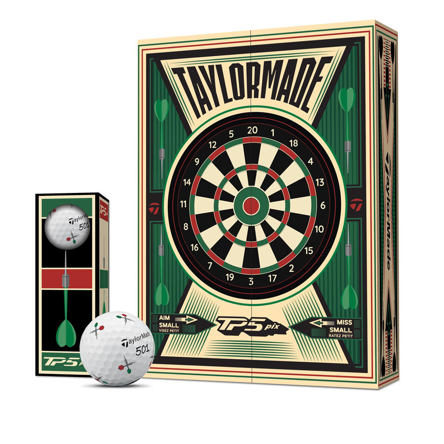 TaylorMade TP5 Pix Darts GolfbÀlle 12er Pack LIMITED EDITION