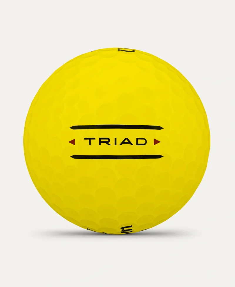Alternative view of Wilson Staff TRIAD 2025 12 Golfbälle Gelb