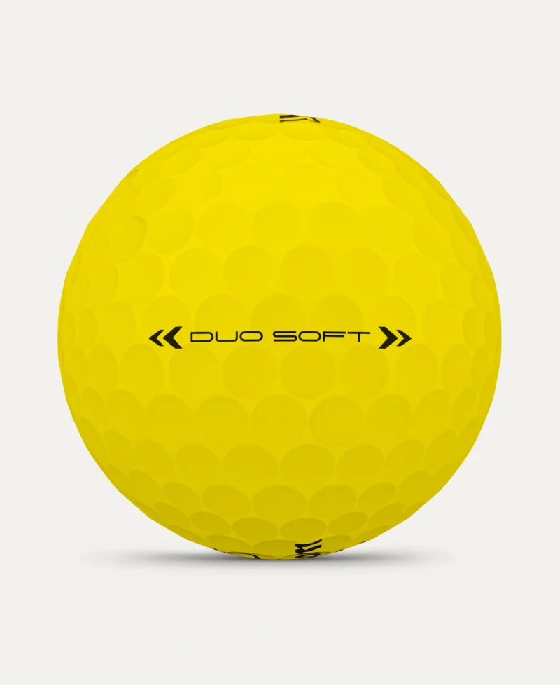 Alternative view of Wilson Staff Duo Soft 2025 12 Golfbälle Gelb