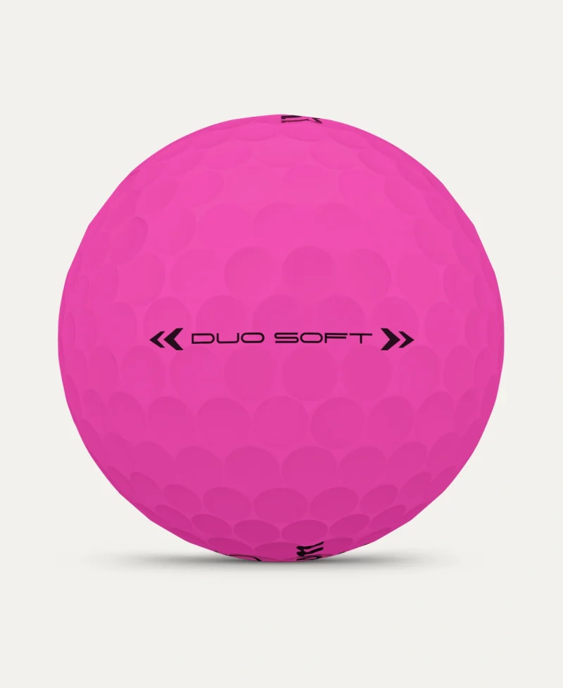 Alternative view of Wilson Staff Duo Soft 2025 12 Golfbälle Pink