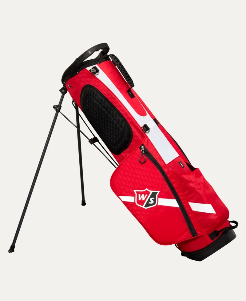 Alternative view of Wilson Staff QS Standbag Rot/Weiss/Schwarz
