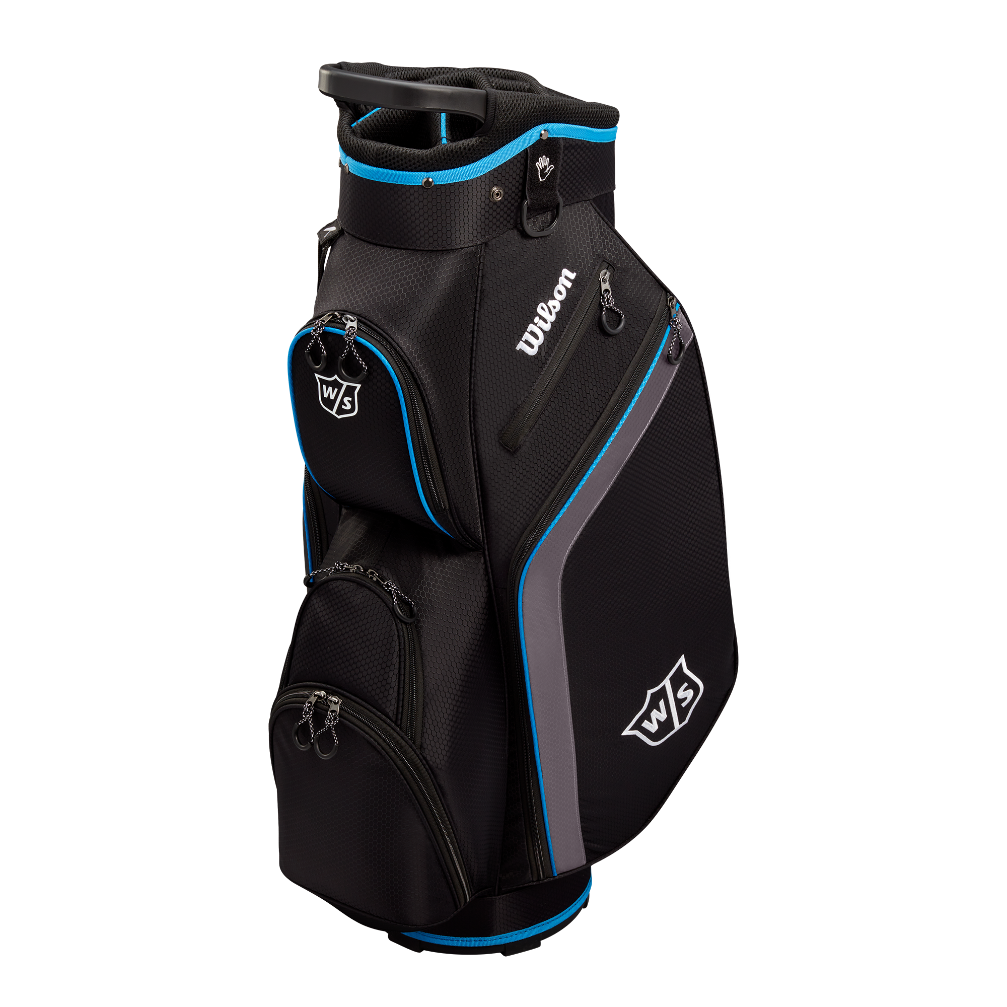 Wilson Staff Lite Cart Bag Golftasche Schwarz/Grau/Blau