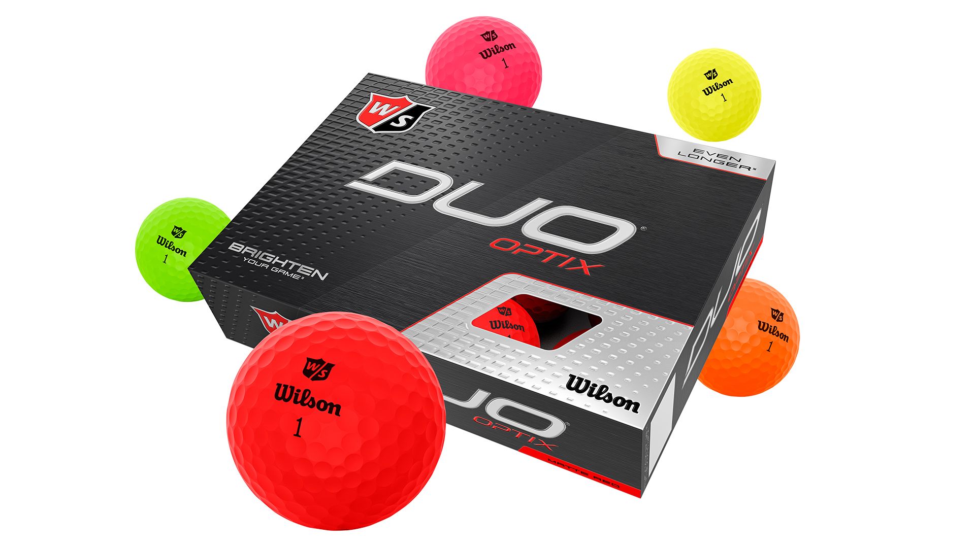 Wilson Staff Duo Optix 12 Golfbälle Mat Grün