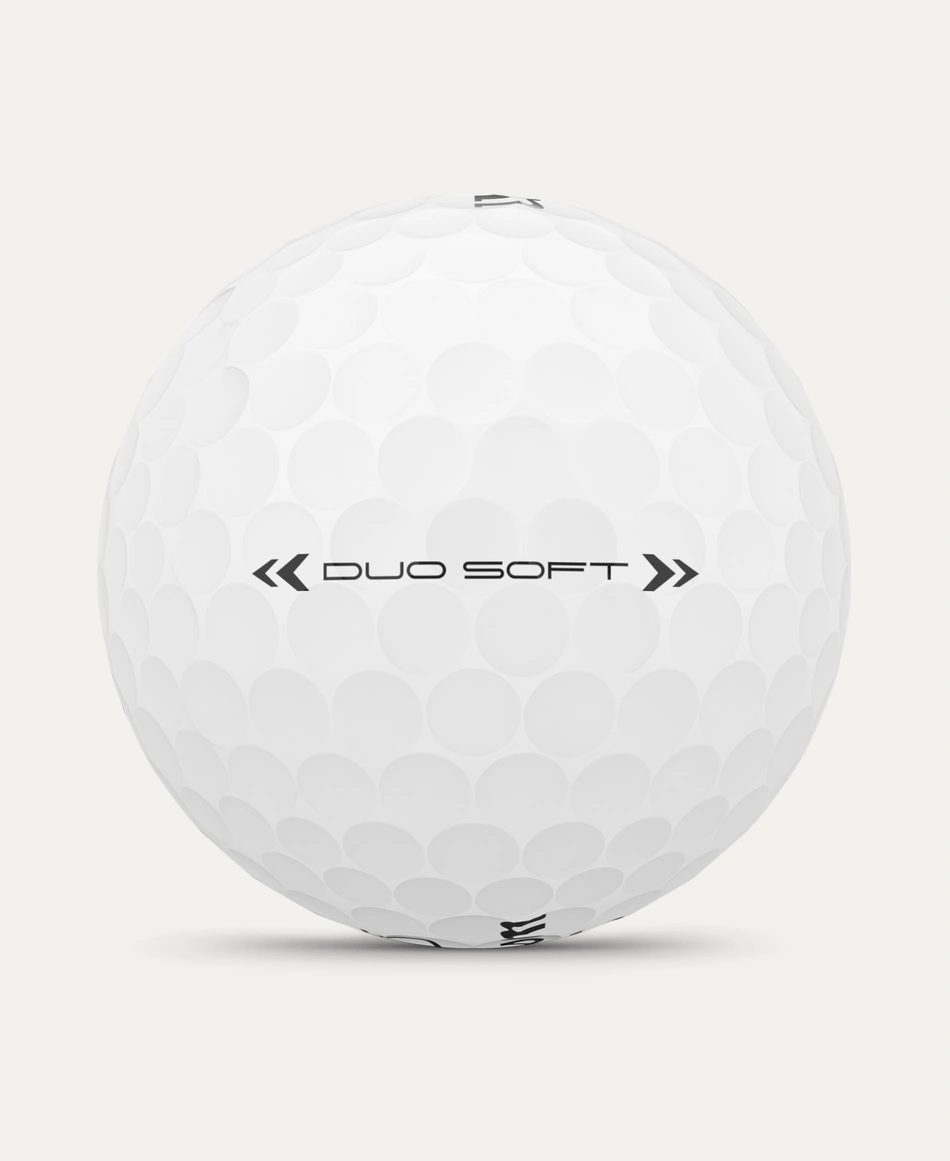 Wilson Staff Duo Soft 2025 12 Golfbälle weiß – Bild 2
