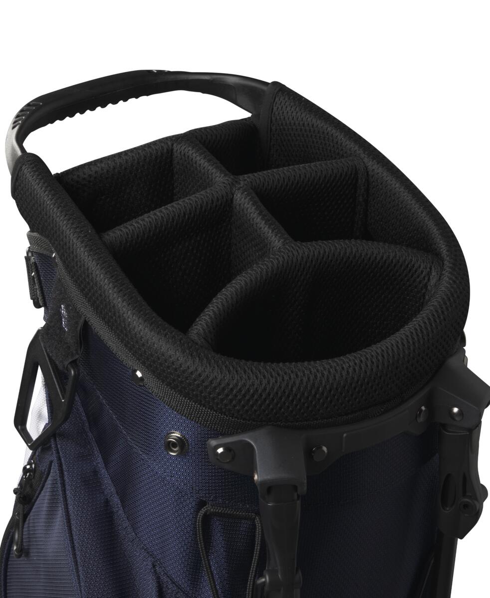 Wilson Feather Stand Golf Bag – Navy / Weiß – Bild 2