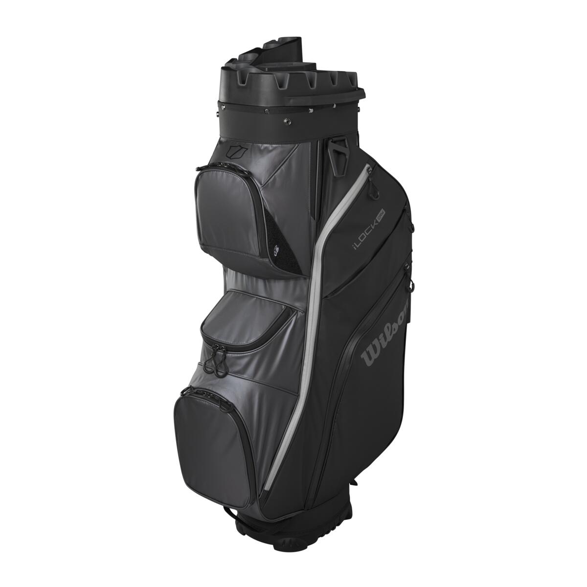 Wilson Staff I Lock 4 Dry Cart Bag Schwarz/Grau