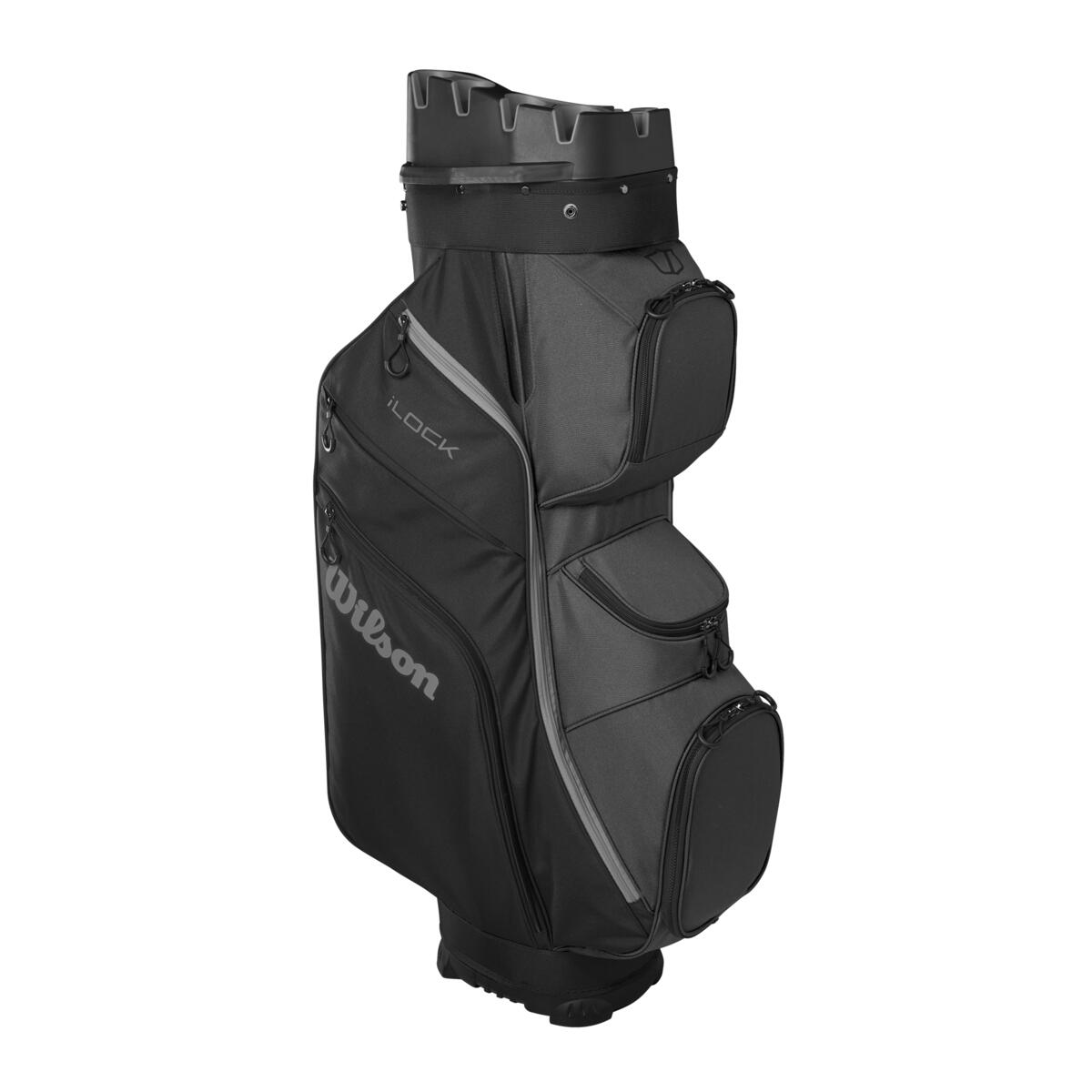 Wilson Staff I lock 4 Golf Cart Bag schwarz/grau – Bild 2