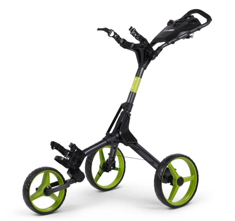 Wishbone Cube Two Trolley - Anthrazit / Lime