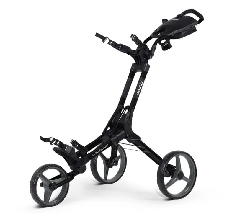 Wishbone Cube Three Trolley - Anthrazit / Schwarz
