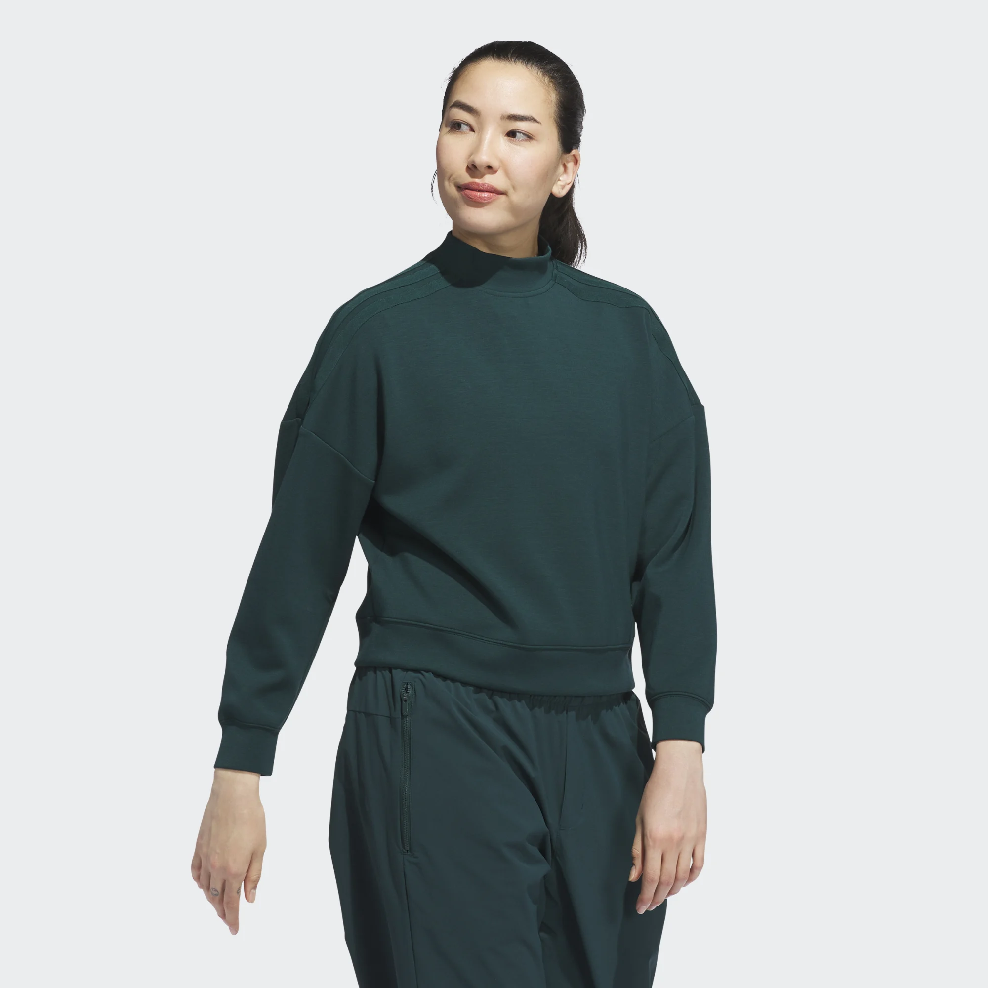 Adidas JN8669 W BTC SPCR LYR Sweatshirt (Langarm) für Damen AURIVY – Bild 4