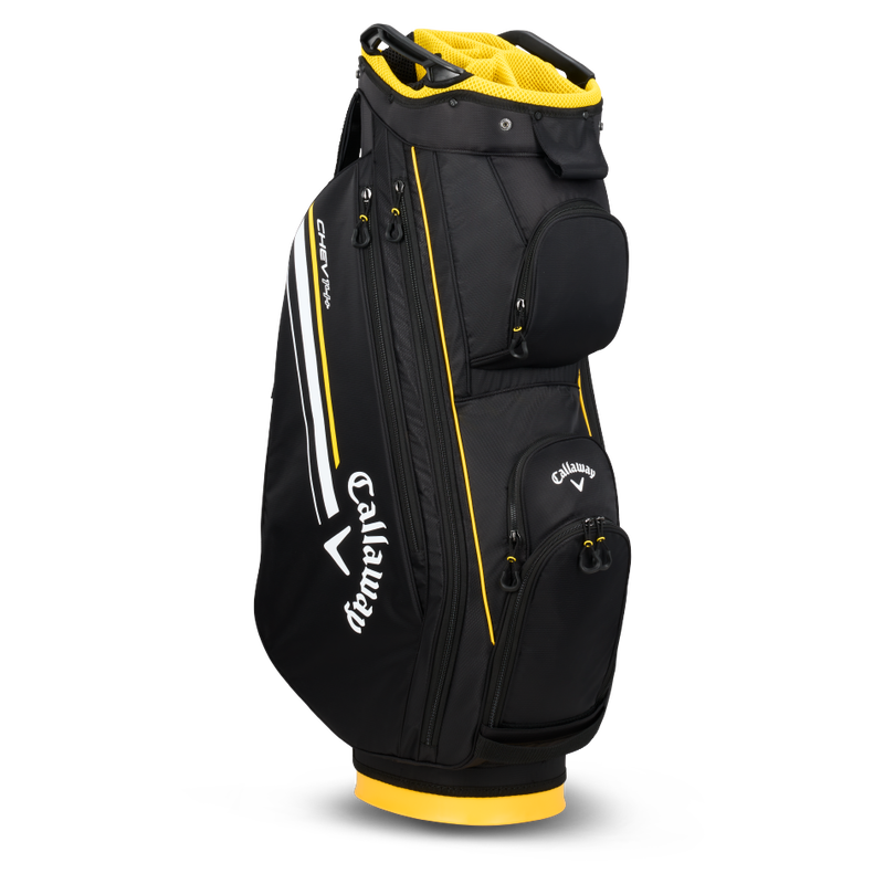 Callaway Chev 14+ Cart Golftasche Schwarz/Gelb – Bild 2