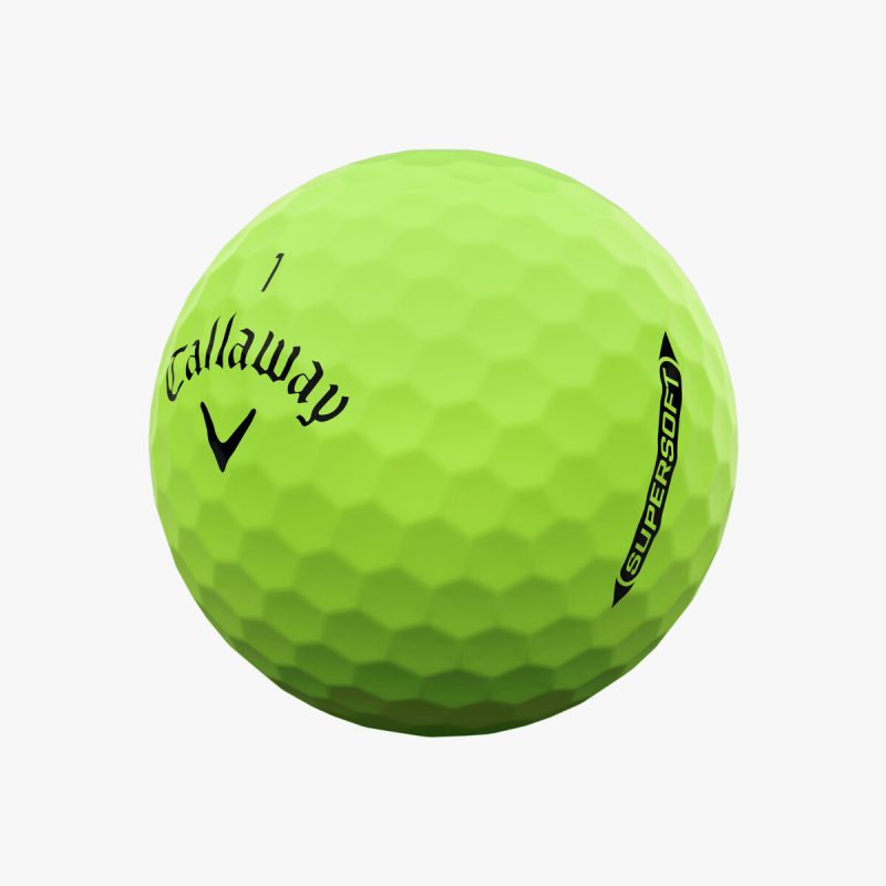 Alternative view of Callaway Supersoft 2025 Golfbälle 12 Stück Matt Grün