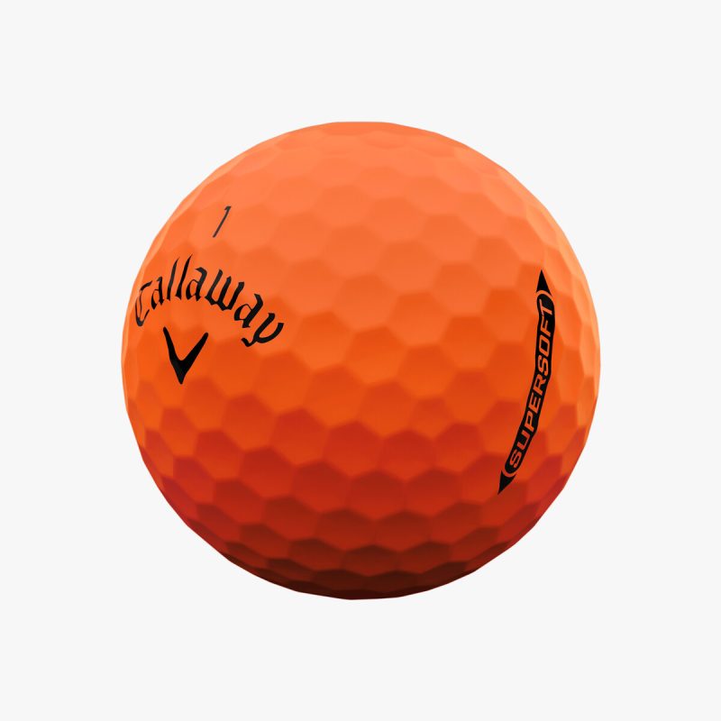 Alternative view of Callaway Supersoft 2025 Golfbälle 12 Stück Matt Orange