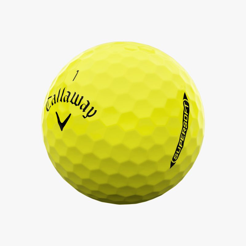 Alternative view of Callaway Supersoft 2025 Golfbälle 12 Stück Matt Gelb