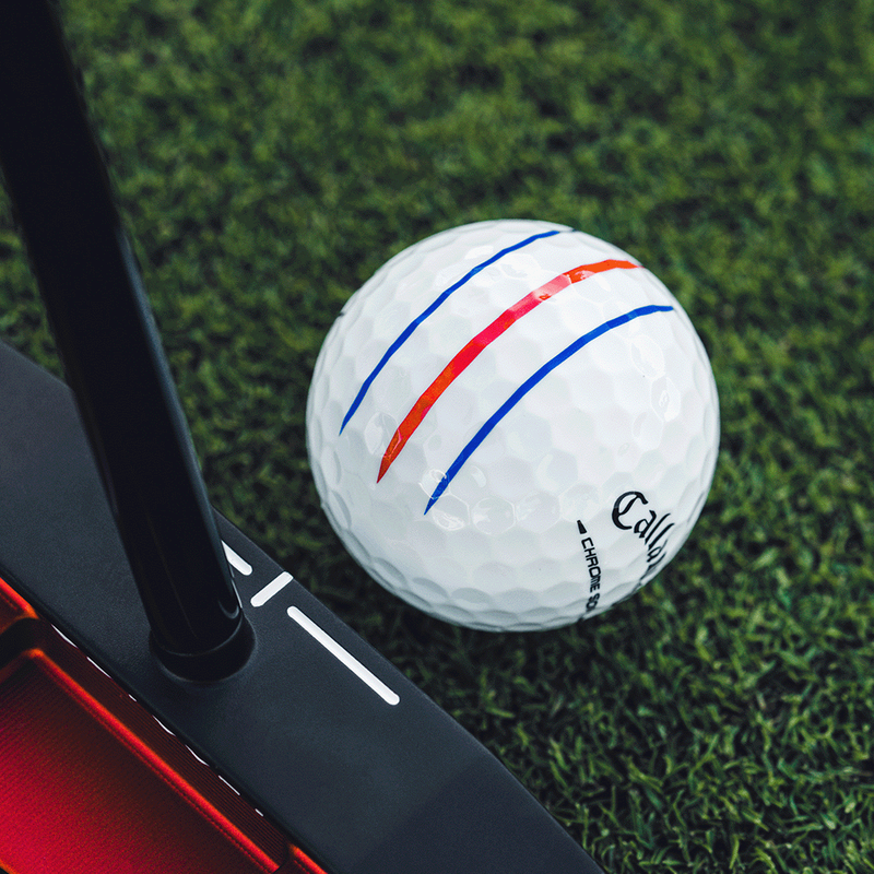 Callaway Chrome Soft Triple Track 2026 Golfbälle – Weiß (12er Pack) – Bild 2