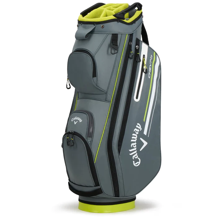 Callaway Chev Dry 14 2023 Cart Bag Grau/Gelb