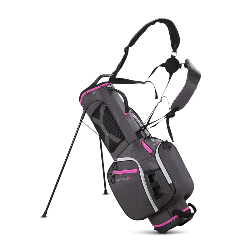 Alternative view of Big Max Heaven Seven G Carry Golf Tasche Anthrazit / Fuchsia