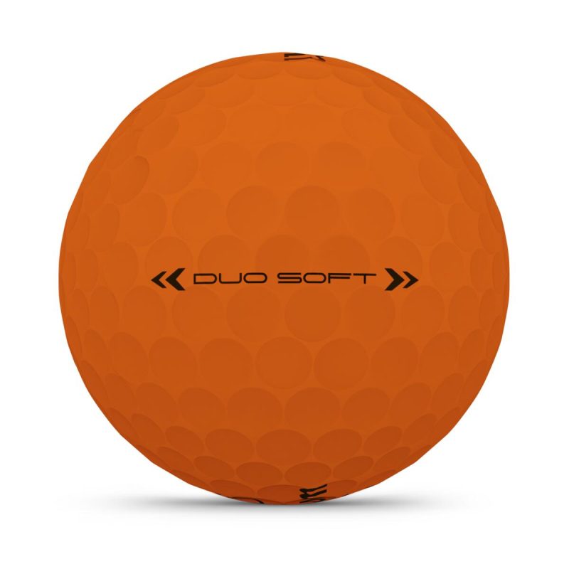 Alternative view of Wilson Staff Duo Soft 2025 12 Golfbälle Orange