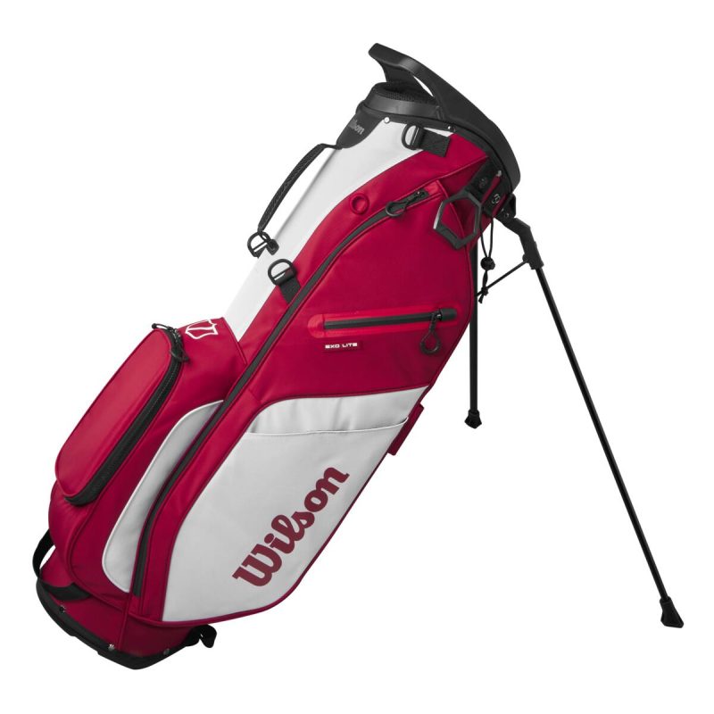 Wilson Staff EXO Lite Stand Golf Bag Rot