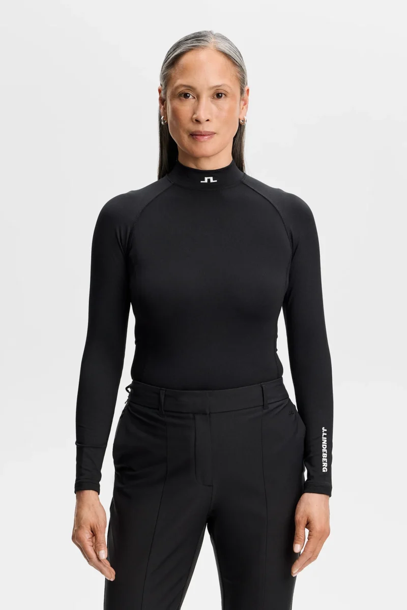 Alternative view of J.Lindeberg Ella Brushed Top für Damen Schwarz