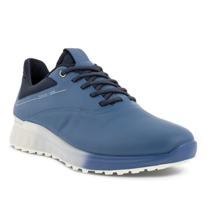 Ecco S-Three Herren Golfschuhe Blau