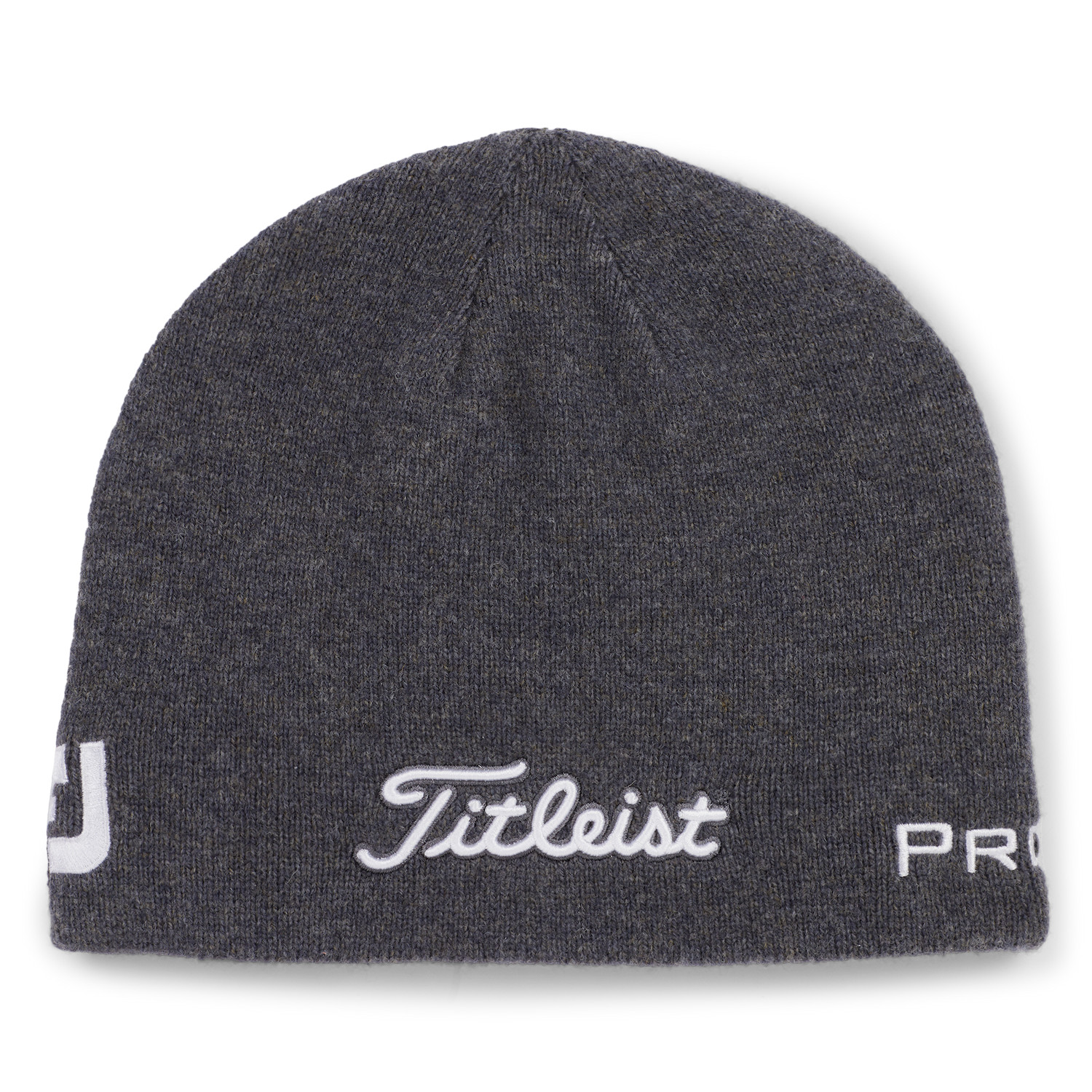 Titleist Tour Merino Beanie Wintermütze Anthrazit/Weiss