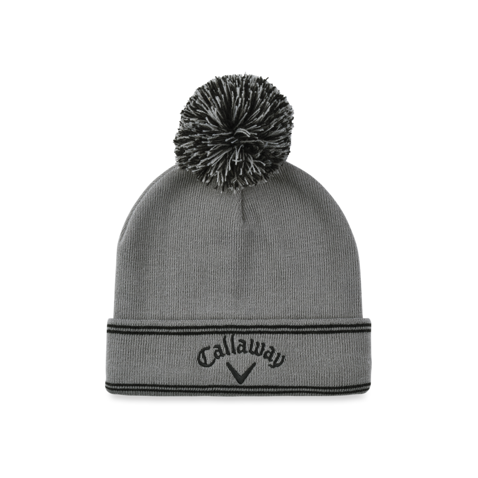 Callaway Classic Winter Beanie Herren Mütze Grau/Schwarz