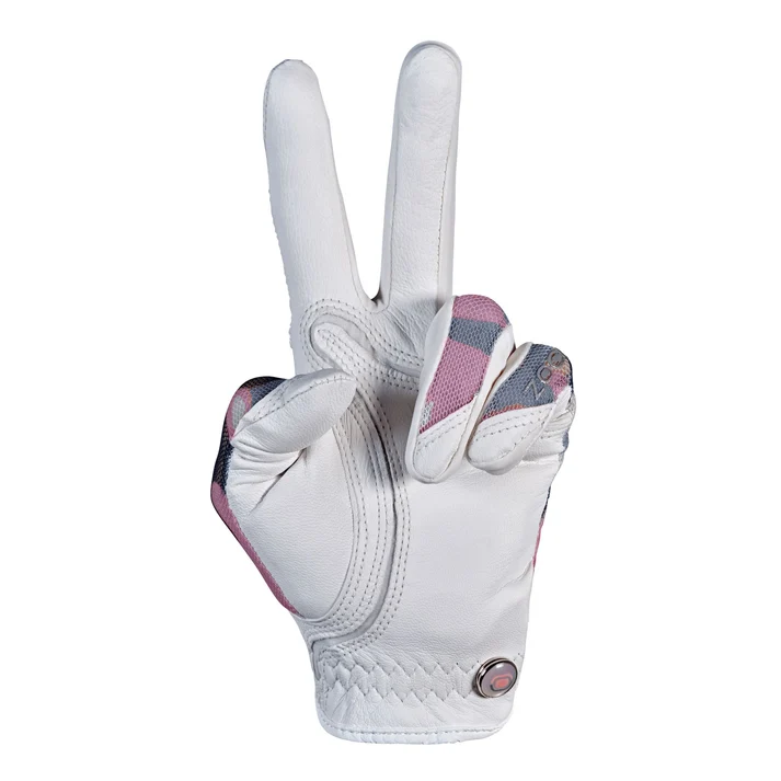 Zoom Sun Style Golfhandschuhe Damen - Camo / Pink – Bild 2