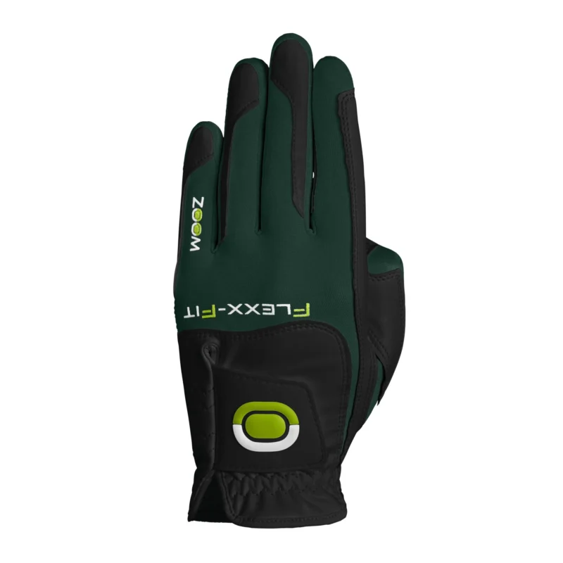 Zoom Hybrid Damen Golfhandschuhe - Black / Forest / Lime