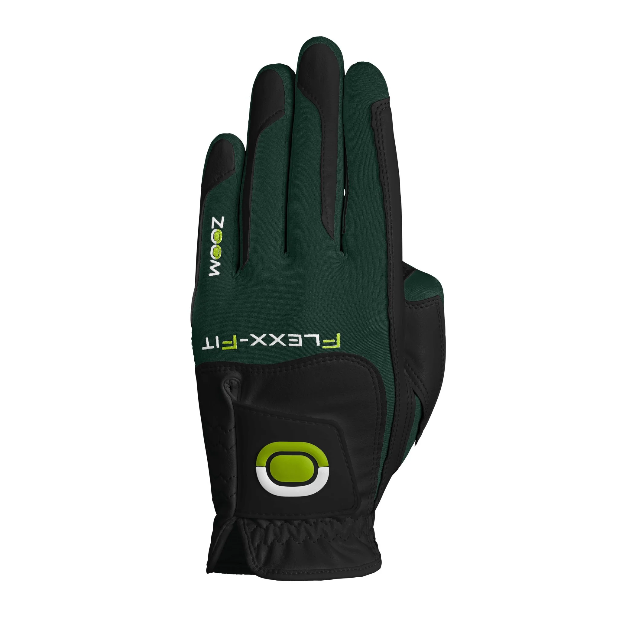 Zoom Hybrid Damen Golfhandschuhe - Black / Forest / Lime