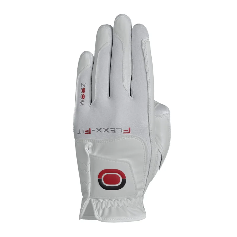 Zoom Hybrid Herren Golfhandschuhe - Weiß