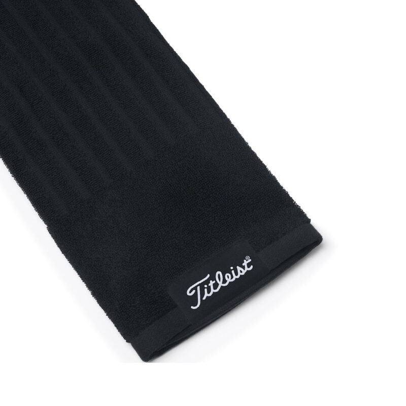 Alternative view of Titleist Trifold Cart Towel – Schwarz