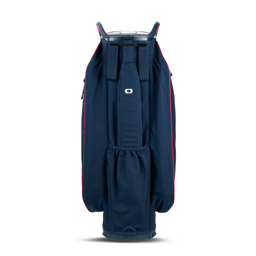 Ogio All Elements Silencer Cartbag 2025 Rot/Weiss/Blau – Bild 4
