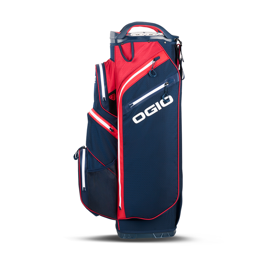Ogio All Elements Silencer Cartbag 2025 Rot/Weiss/Blau – Bild 5