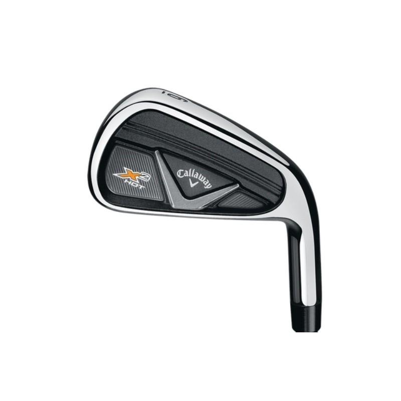Callaway X 2 Hot Eisen 6 Regular Flex Graphitschaft Einzeleisen