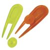 Masters Neon Pitchgabel mit Ballmarker 2 St.