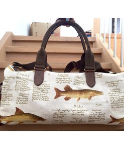 Reisetasche Französisches Fischmotiv