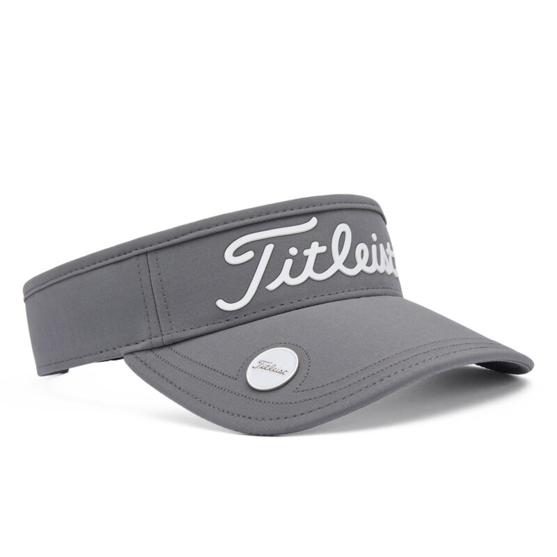 Titleist Players Ballmarker Visor 2026 Anthrazit/Weiß